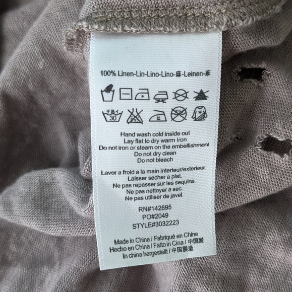 Revolve MLV Distressed Tank - Picture 5 of 6